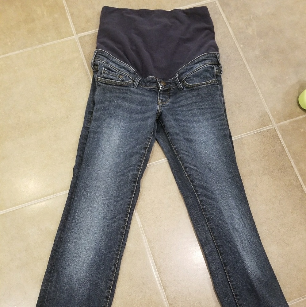 H&M maternity jeans blue